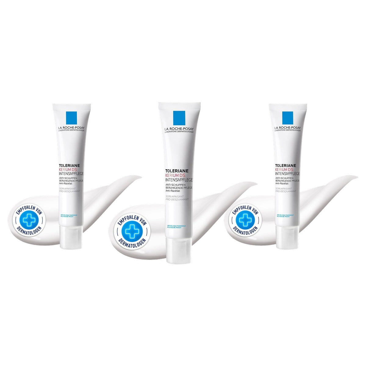 La Roche-Posay Toleriane Kerium DS Crème 40 ml - 3-pack