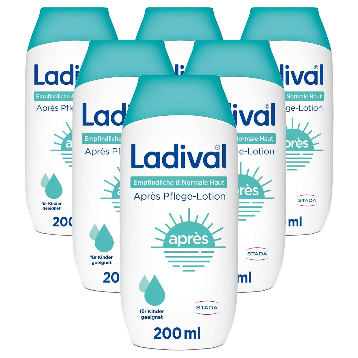 Ladival Après-verzorgende lotion gevoelige huid 6 x 200 ml - Voordeelverpakking