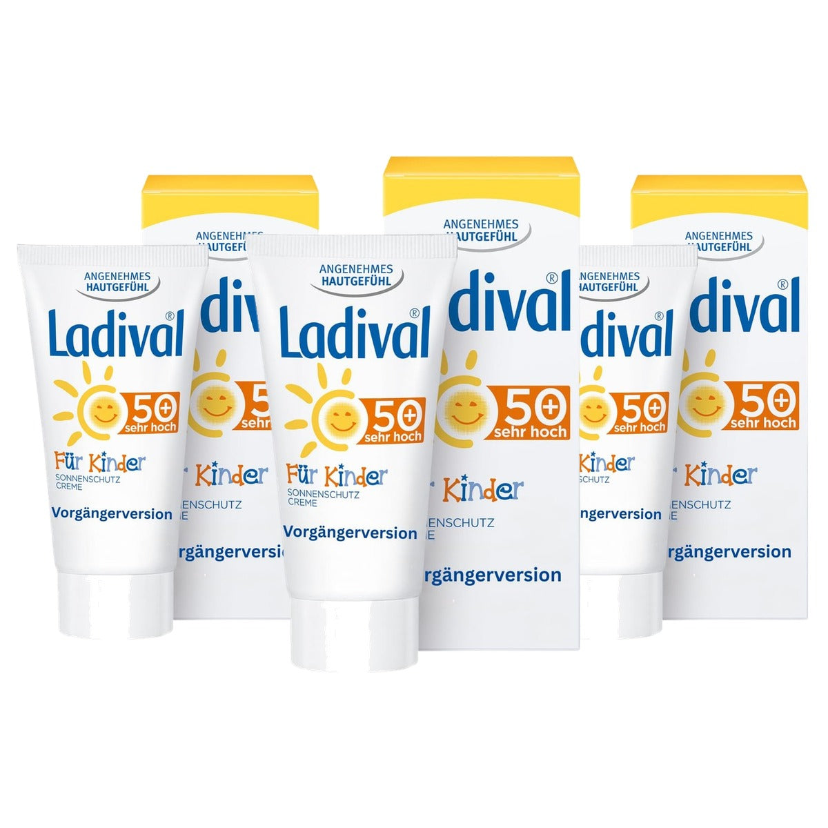 Ladival Kindercrème SPF 50+ 3 x 50 ml - Voordeelverpakking