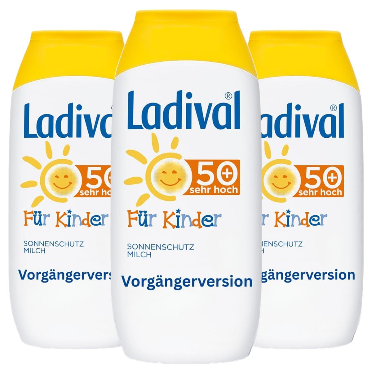 Ladival Zonnemelk SPF 50 voor Kinderen 3 x 200 ml - Voordeelverpakking