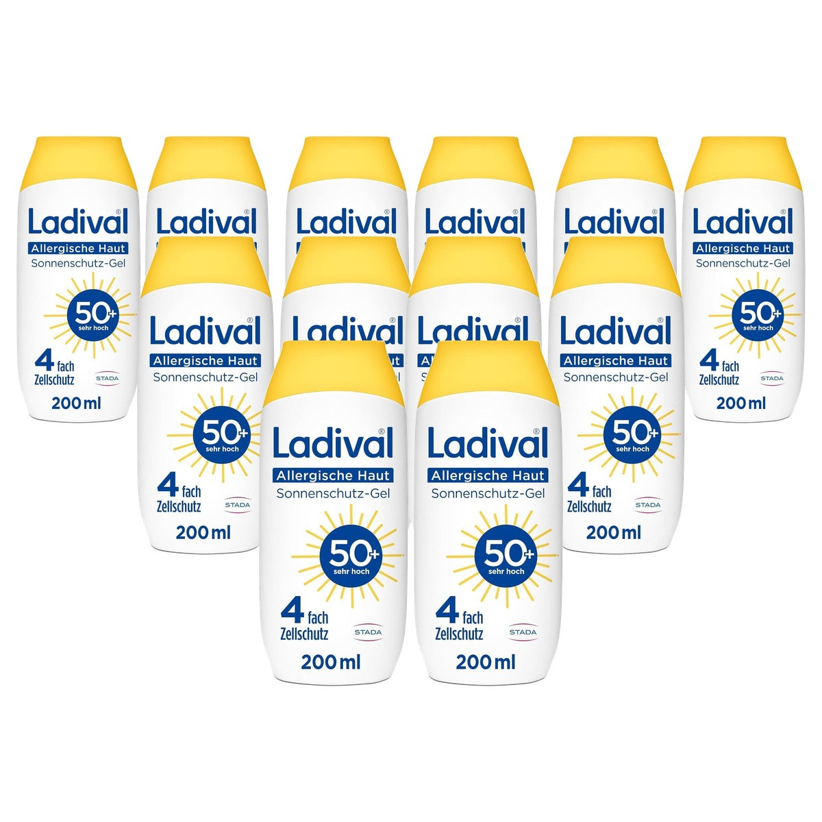 Ladival Zonweringsgel SPF 50+ voor allergische huid 6 x 200 ml - Voordeelverpakking