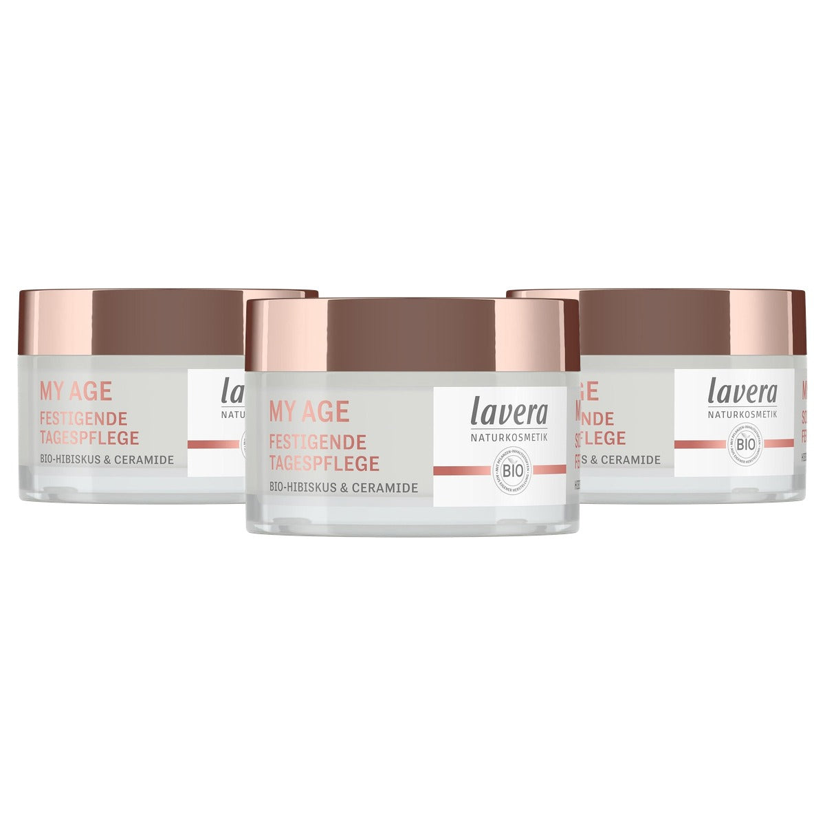 lavera My Age verstevigende dagverzorging 3 x 50 ml - Voordeelverpakking