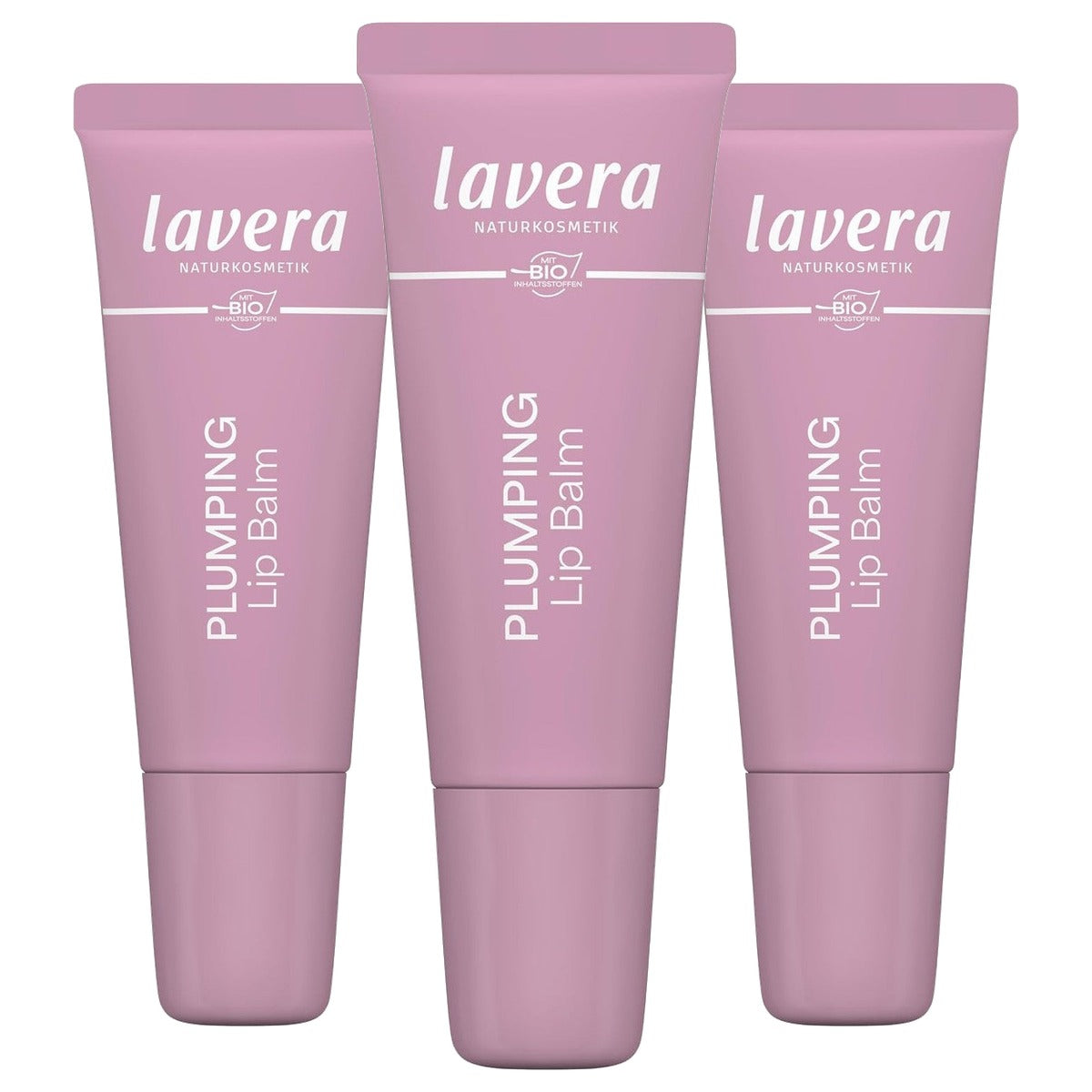 lavera Plumping lippenbalsem 3 x 20 g - Voordeelverpakking