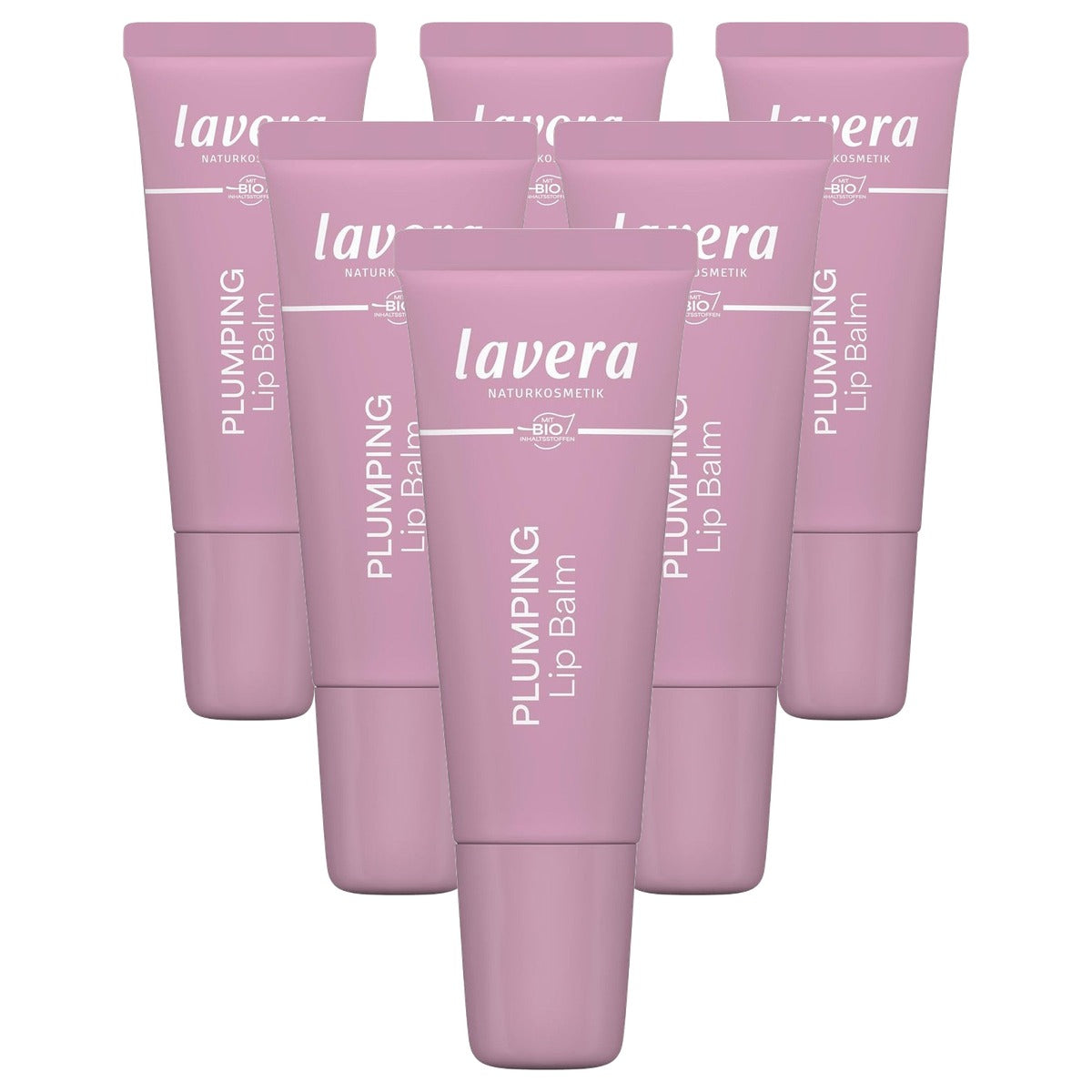 lavera Plumping lippenbalsem 6 x 20 g - Voordeelverpakking