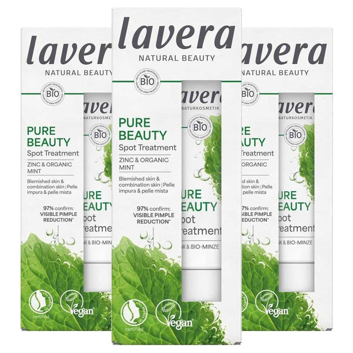 lavera Pure Beauty Spot Treatment - 3-pack