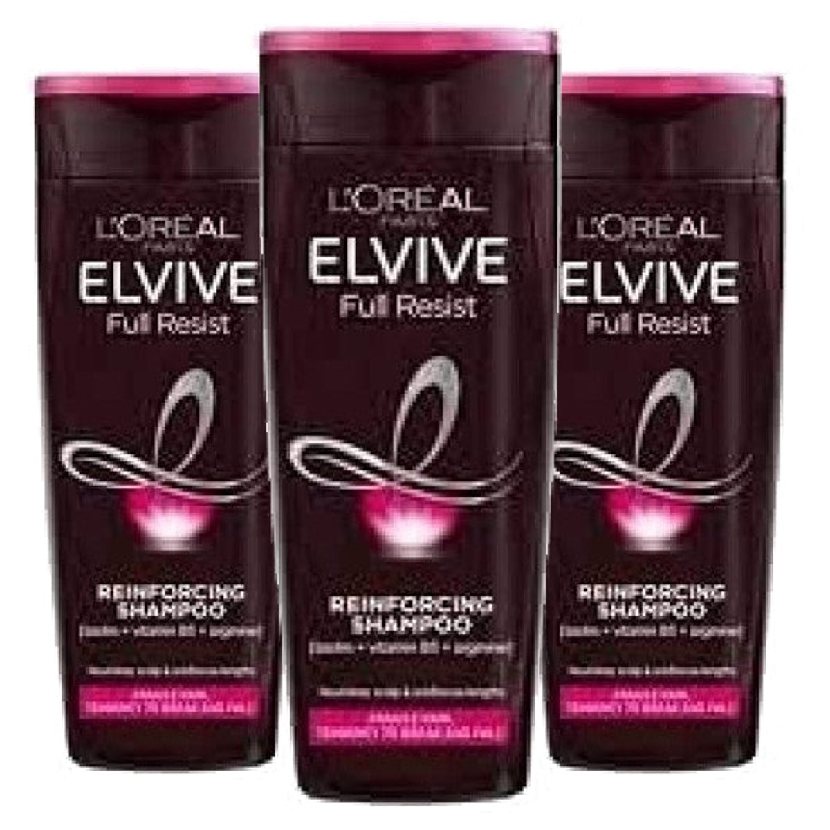 L'ORÉAL Elvive Full Resist Shampoo 250 ml - 3 stuks