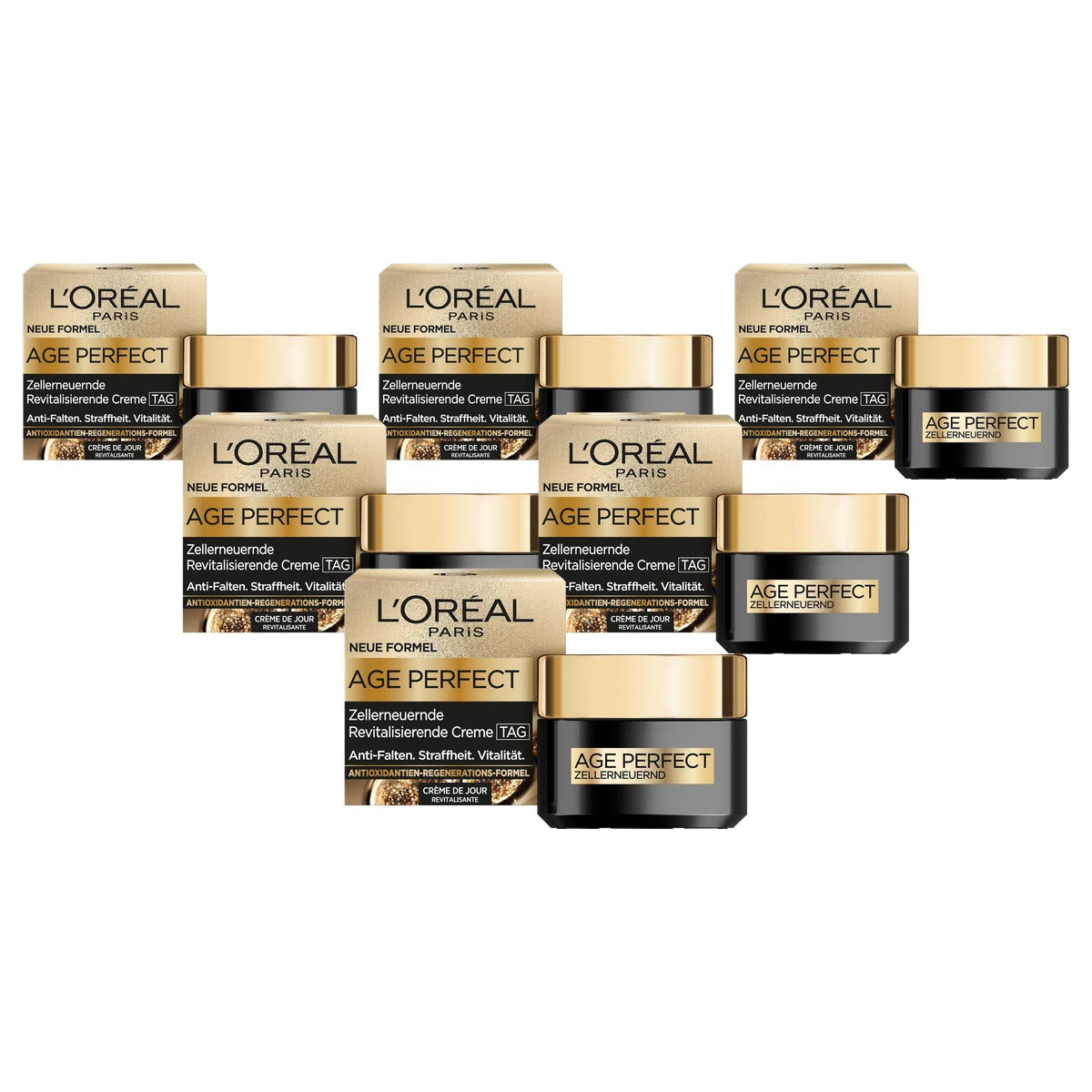 L'Oréal Paris Age Perfect Cell Renaissance Dagverzorging 6 x 50 ml - Voordeelverpakking