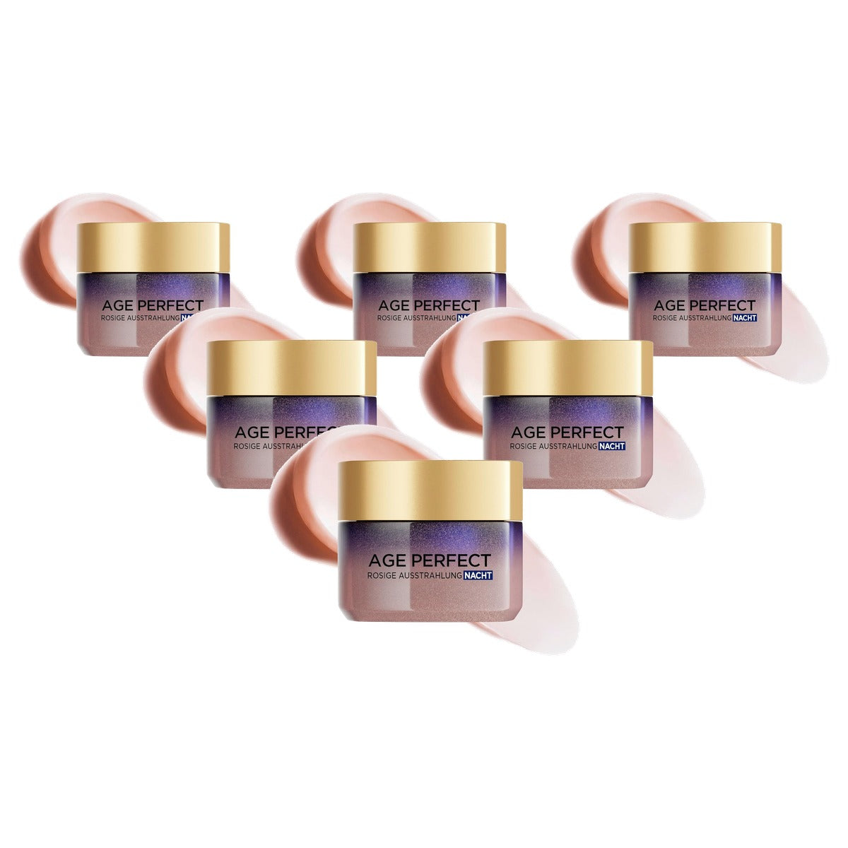 L'Oréal Paris Age Perfect Golden Age Nachtverzorging 6 x 50 ml - Voordeelverpakking