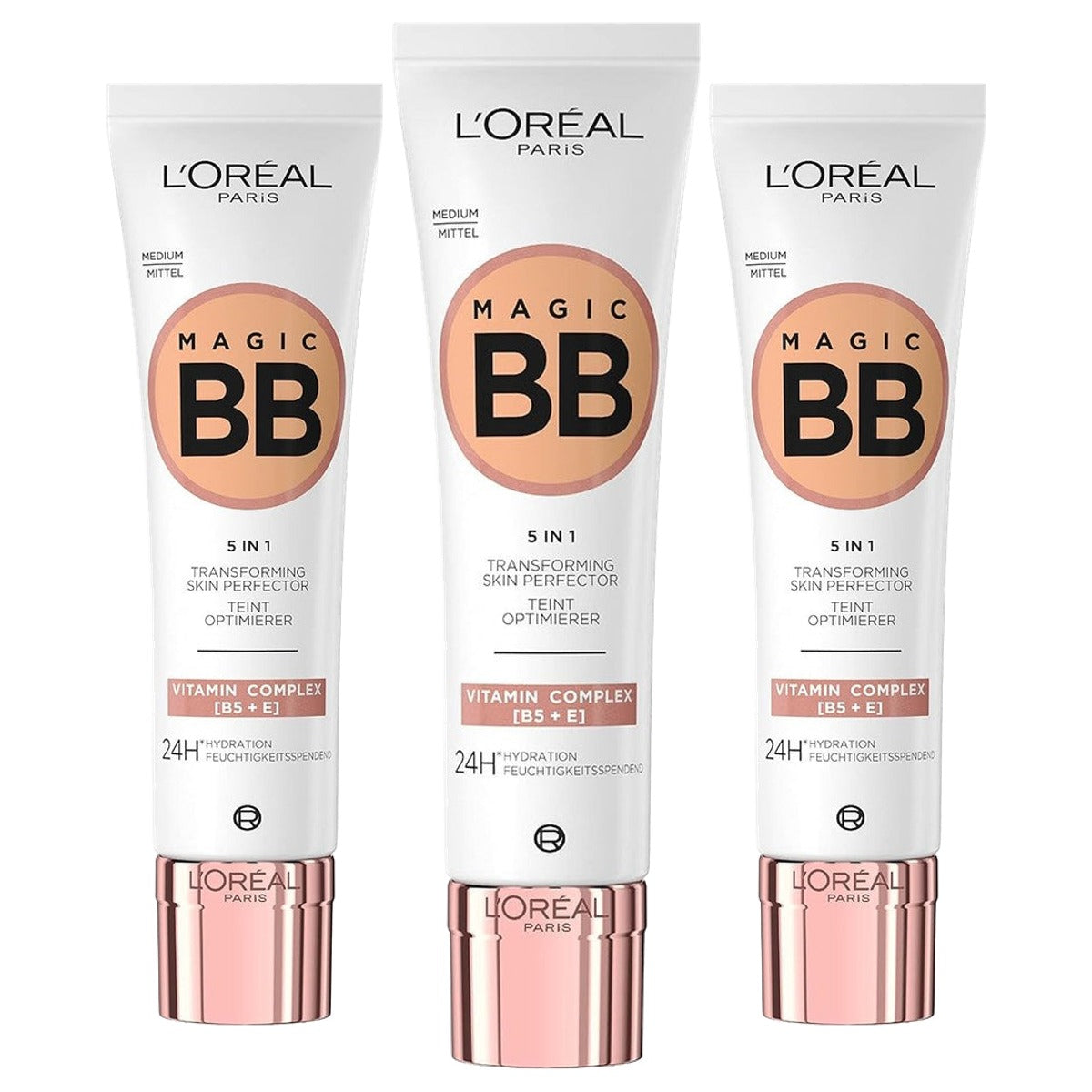 L'Oreal Paris BB C'est Magic Medium 3 x 30 ml - Voordeelverpakking
