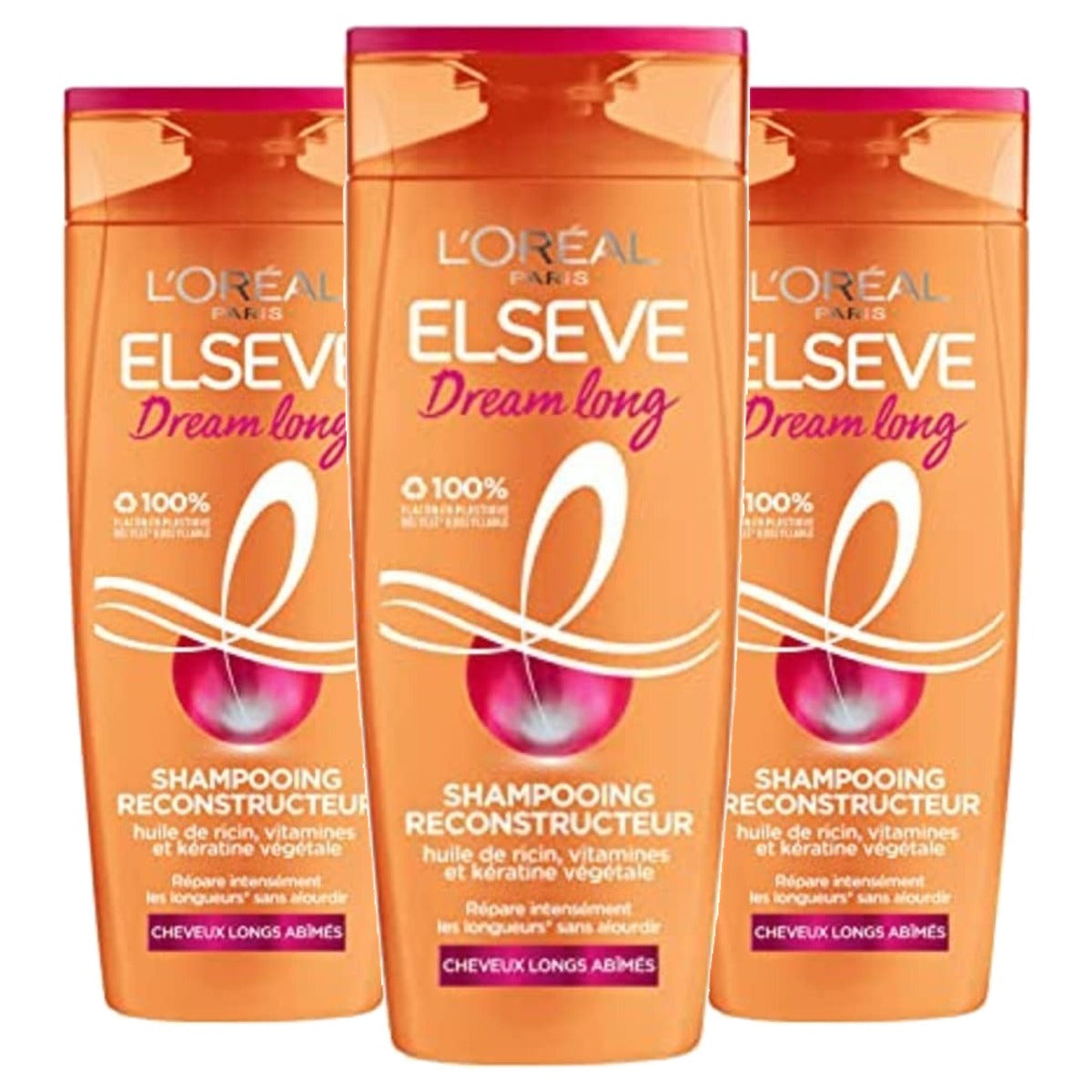 L'Oreal Paris Elsève Dream Long Shampoo 250 ml - 3 stuks