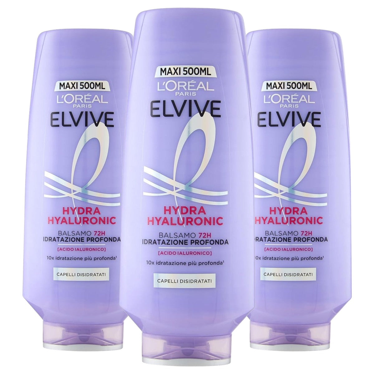 L'Oréal Paris Elvive Hydra Hyaluronic Conditioner 3 x 250 ml - Voordeelverpakking
