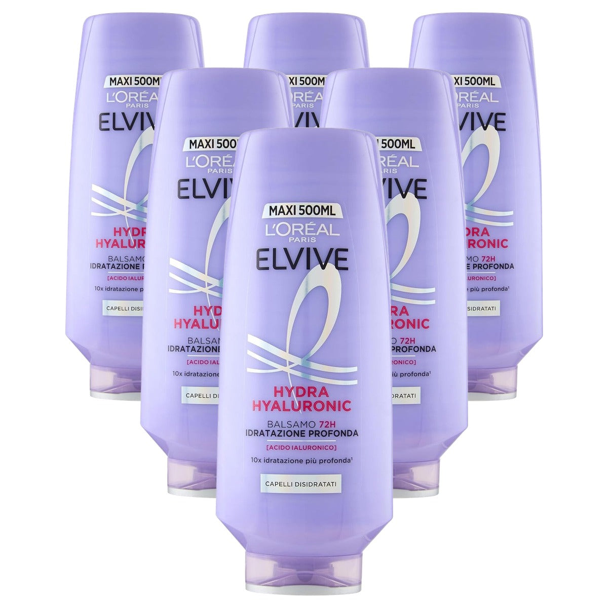 L'Oréal Paris Elvive Hydra Hyaluronic Conditioner 6 x 250 ml - Voordeelverpakking