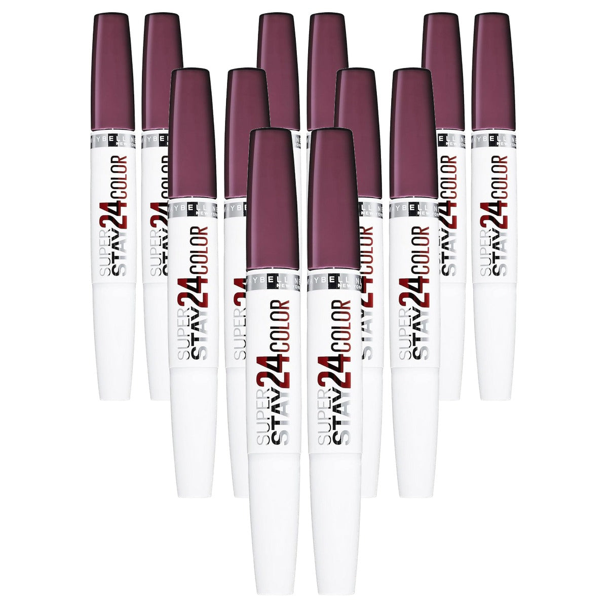 L'Oréal Paris Maybelline New York Super Stay 24H 585 Burgundy 5 g - 6 stuks