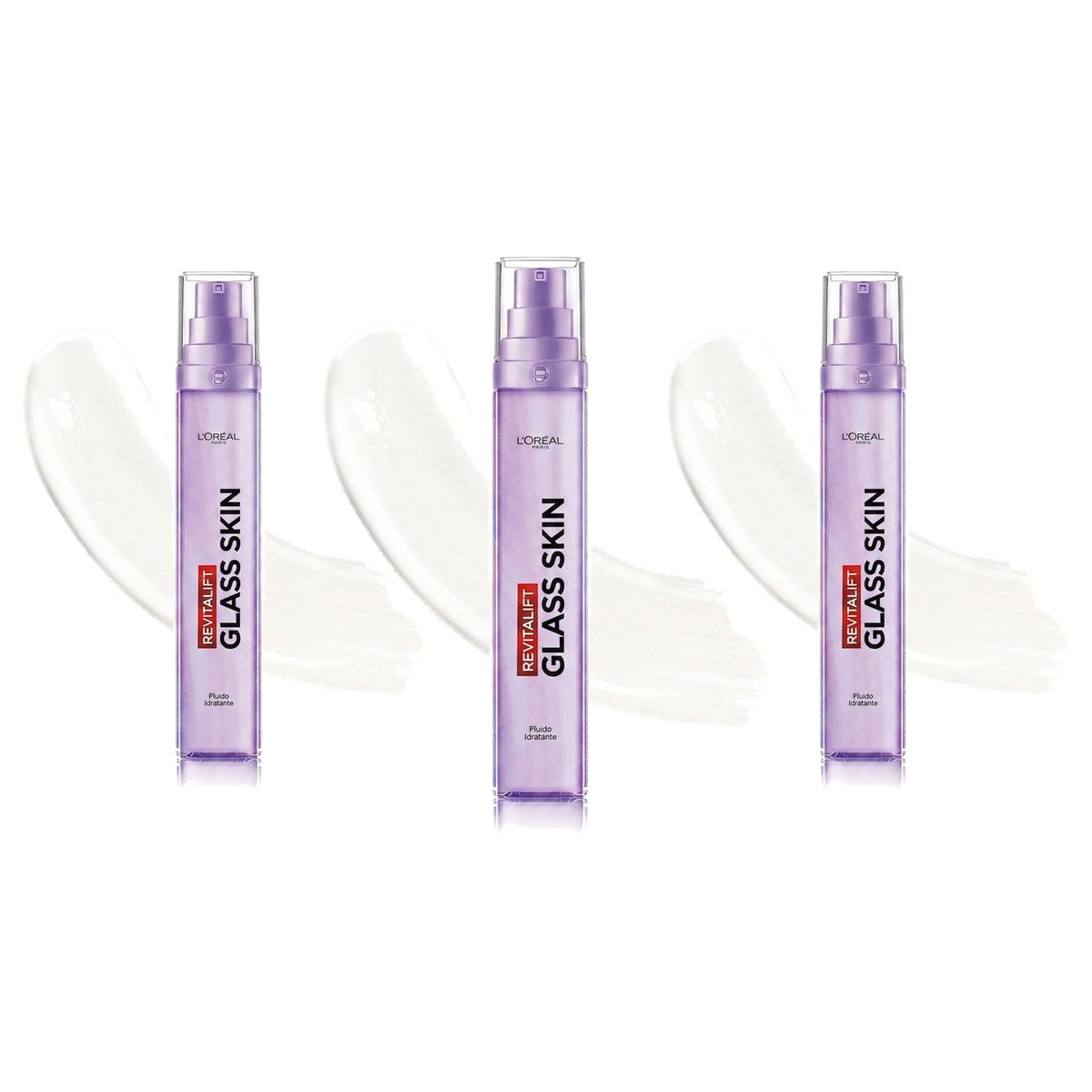 L'Oréal Paris Revitalift Filler Glass Skin 3 x 50 ml - Voordeelverpakking