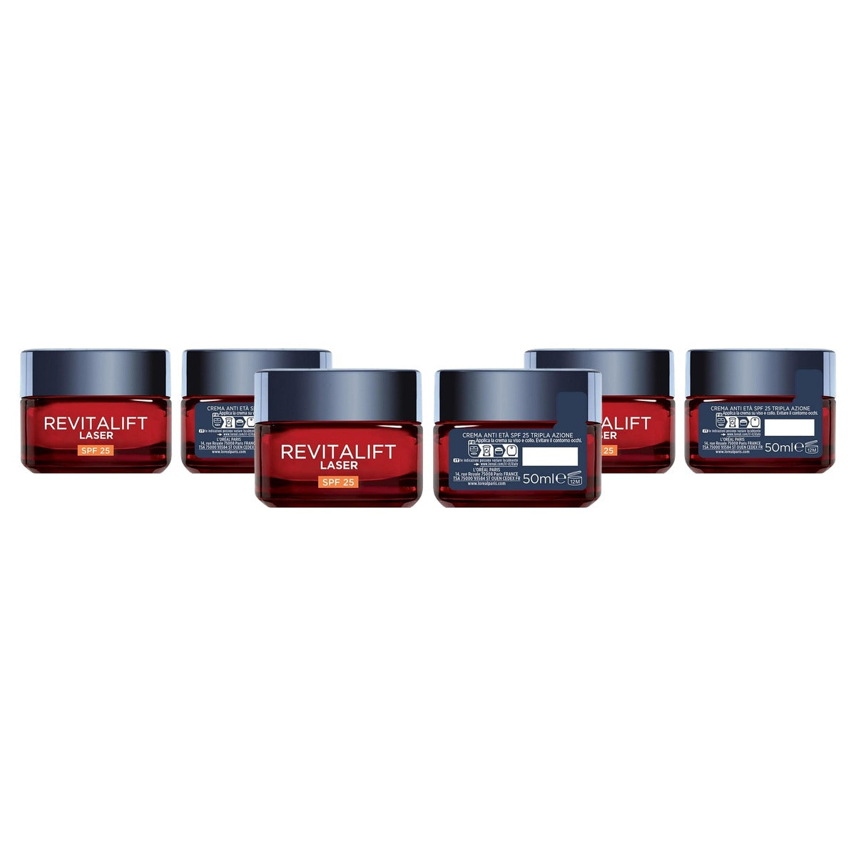 L'Oréal Paris Revitalift Laser gezichtscrème SPF25 3 x 50 ml - Voordeelverpakking