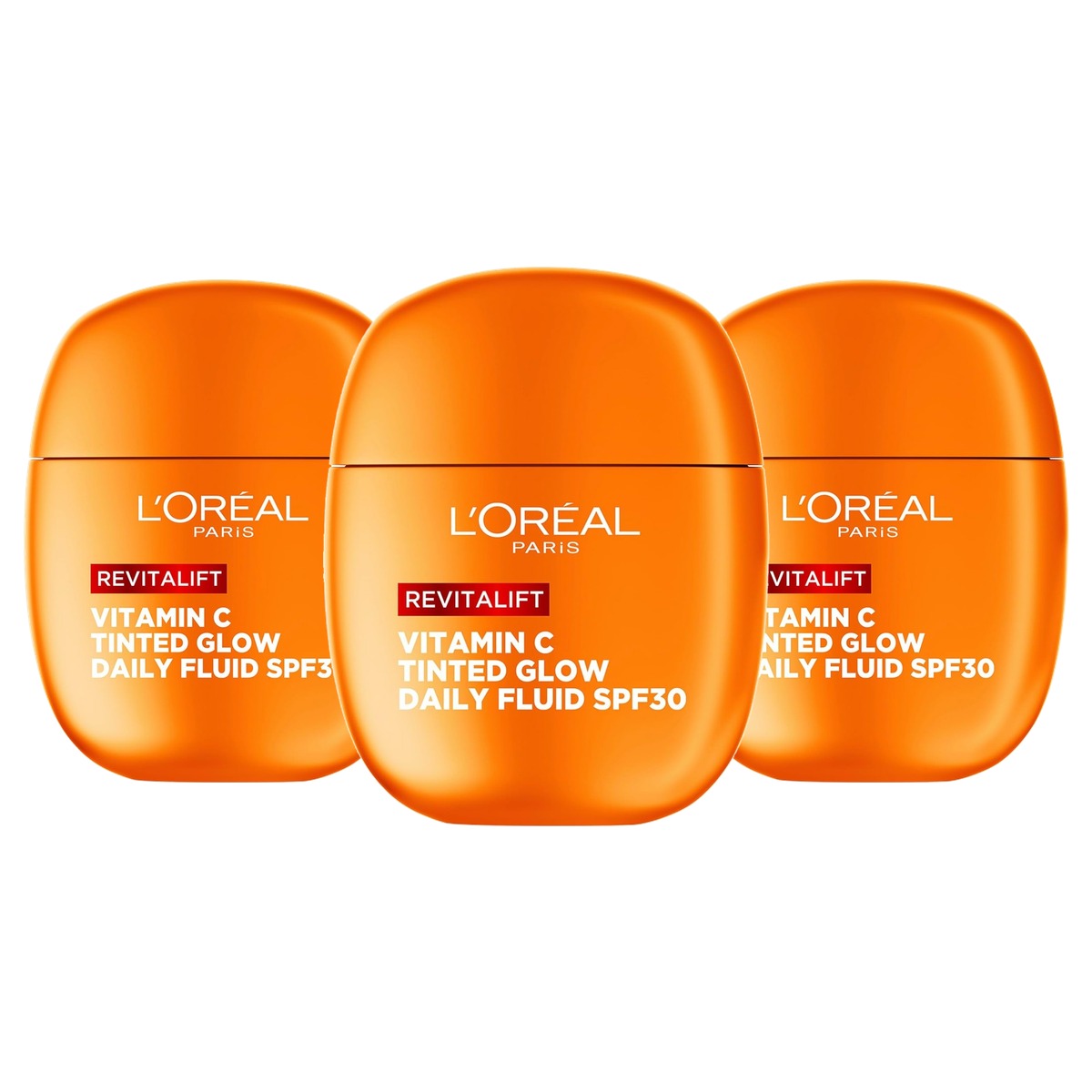 L'Oréal Paris Revitalift Vitamine C Fluid SPF 30 3 x 40 ml - Voordeelverpakking