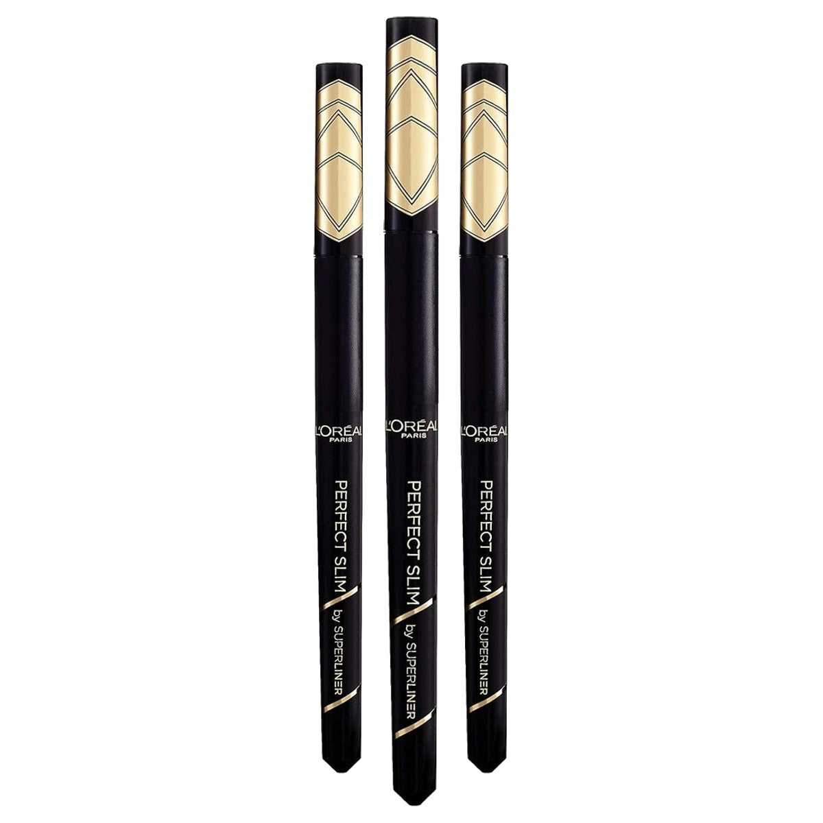 L'Oréal Paris Super Liner Perfect Slim Intense Black 3 x 1 ml - Voordeelverpakking