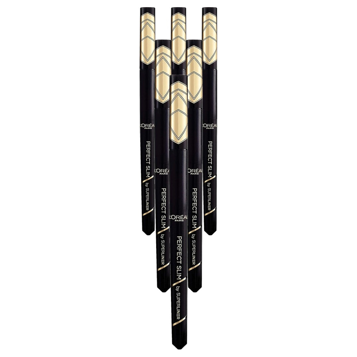 L'Oréal Paris Super Liner Perfect Slim Intense Black 6 x 1 ml - Voordeelverpakking