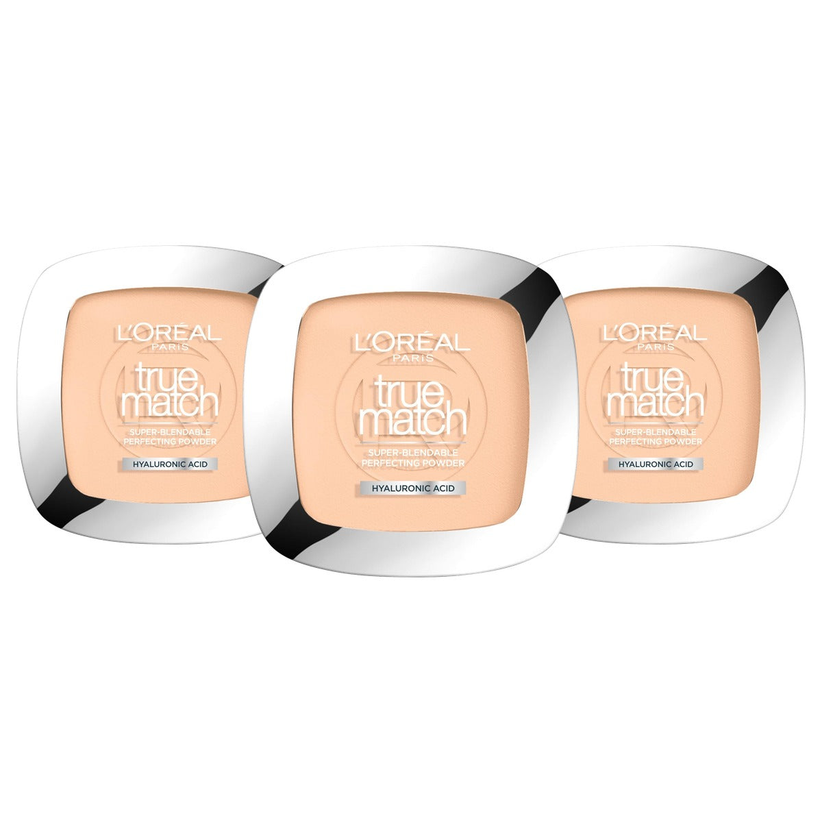 L'Oréal Paris True Match Compact Poeder nr. 1.R 3 x 9 g - Voordeelverpakking