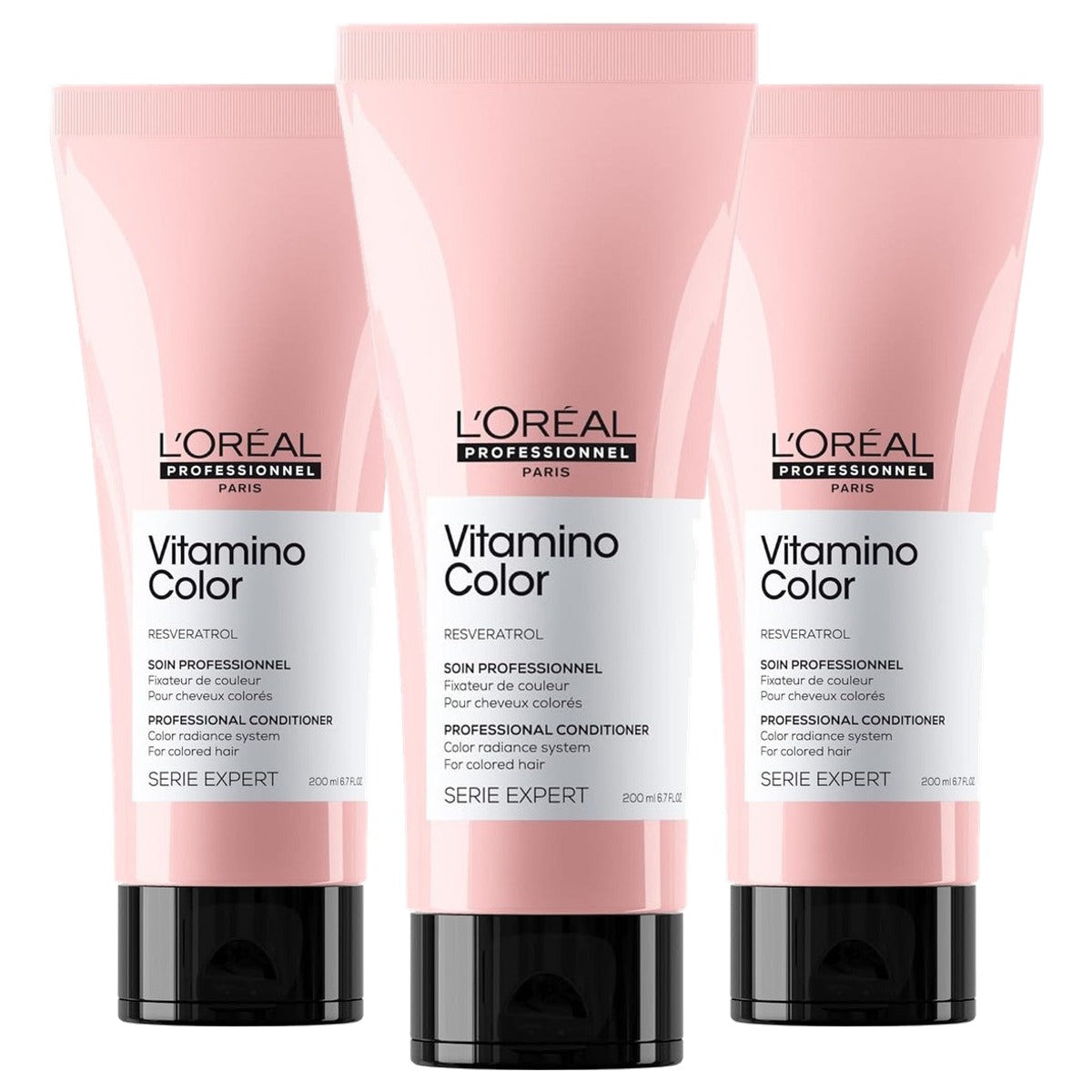 L'Oréal Professionnel Paris Vitamino Color Conditioner 3 x 200 ml - Voordeelverpakking
