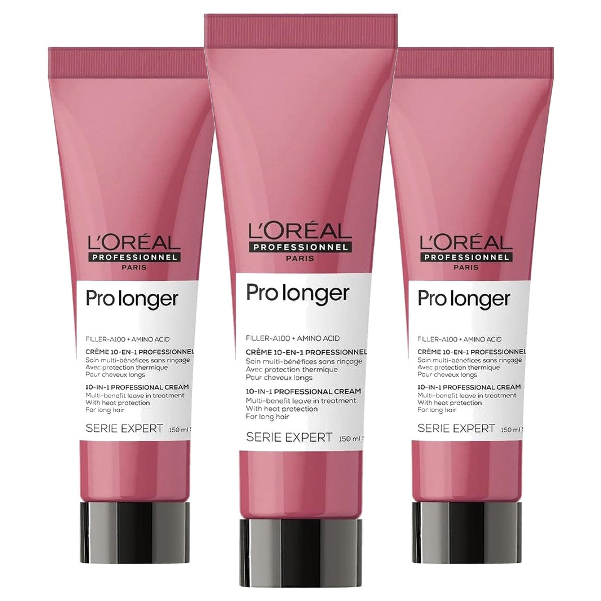 L'Oréal Professionnel Pro Longer Leave-In 3 x 150 ml - Voordeelverpakking