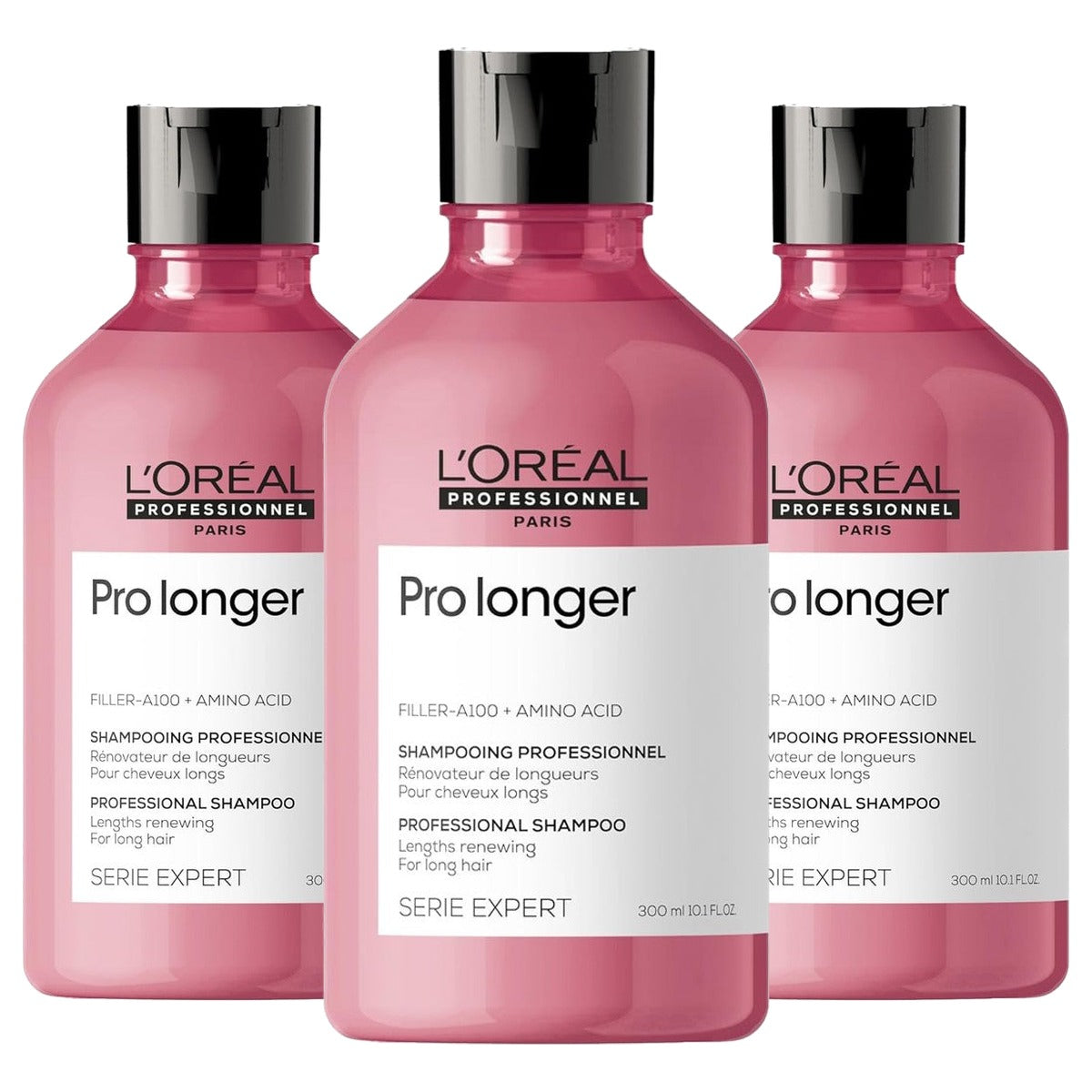 L'Oréal Professionnel Pro Longer Shampoo 3 x 300 ml - Voordeelverpakking