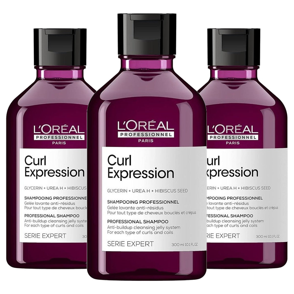 L'Oreal Serie Expert Curl Expression Clarifying Shampoo 300 ml - 3 stuks