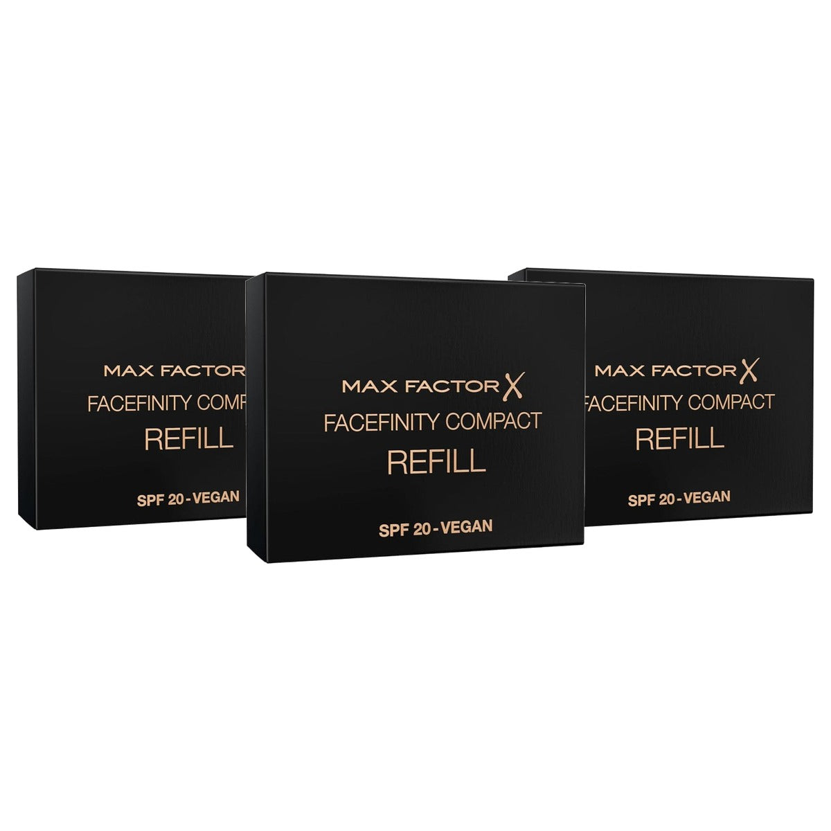 Max Factor Facefinity Compact Foundation Refill Porcelain 001 - 3 stuks