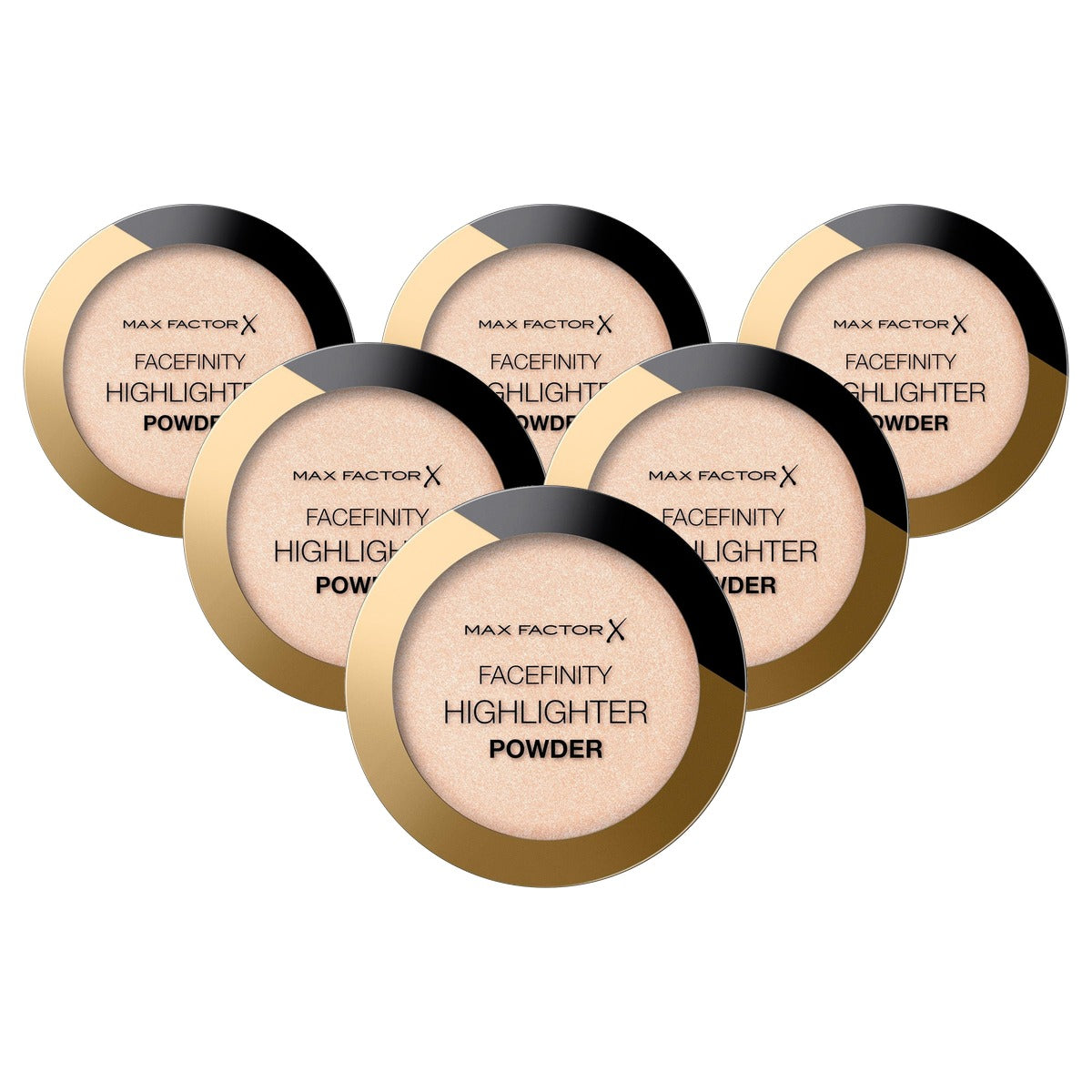 Max Factor Facefinity Highlighter 001 Nude Beam 10 g - 6 stuks
