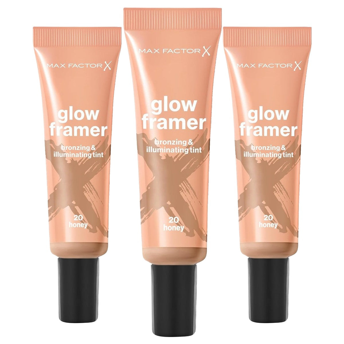Max Factor Glow Framer kleur 20 Honey - 3 stuks