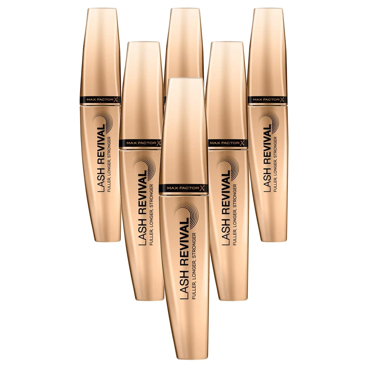 Max Factor Lash Revival Mascara 001 Black 11 ml - 6 stuks