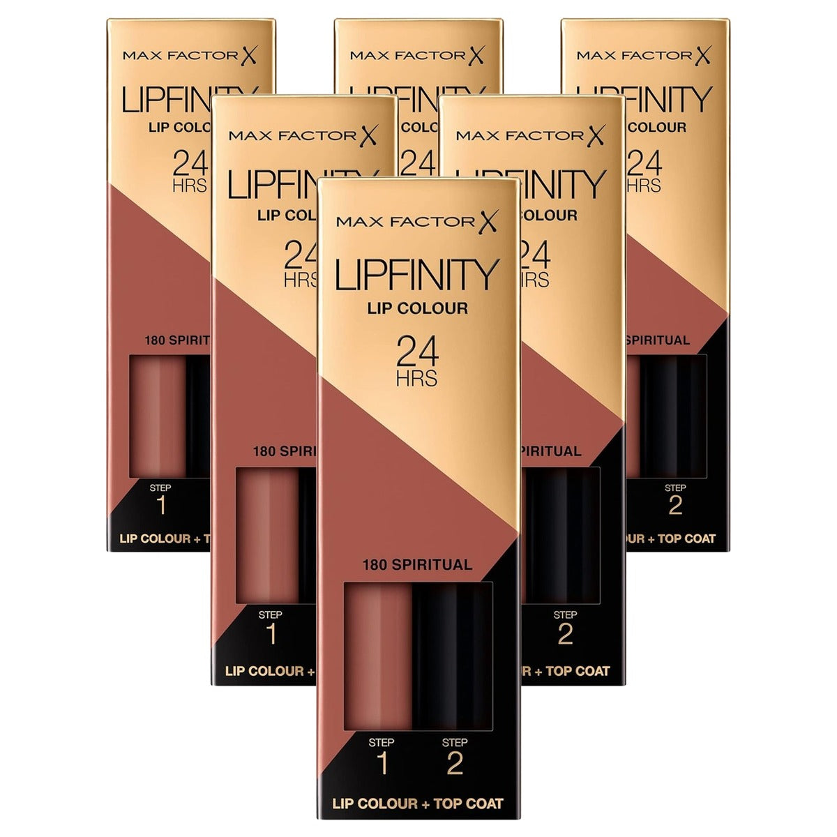 Max Factor Lipfinity 2 x 2 ml - 6 stuks