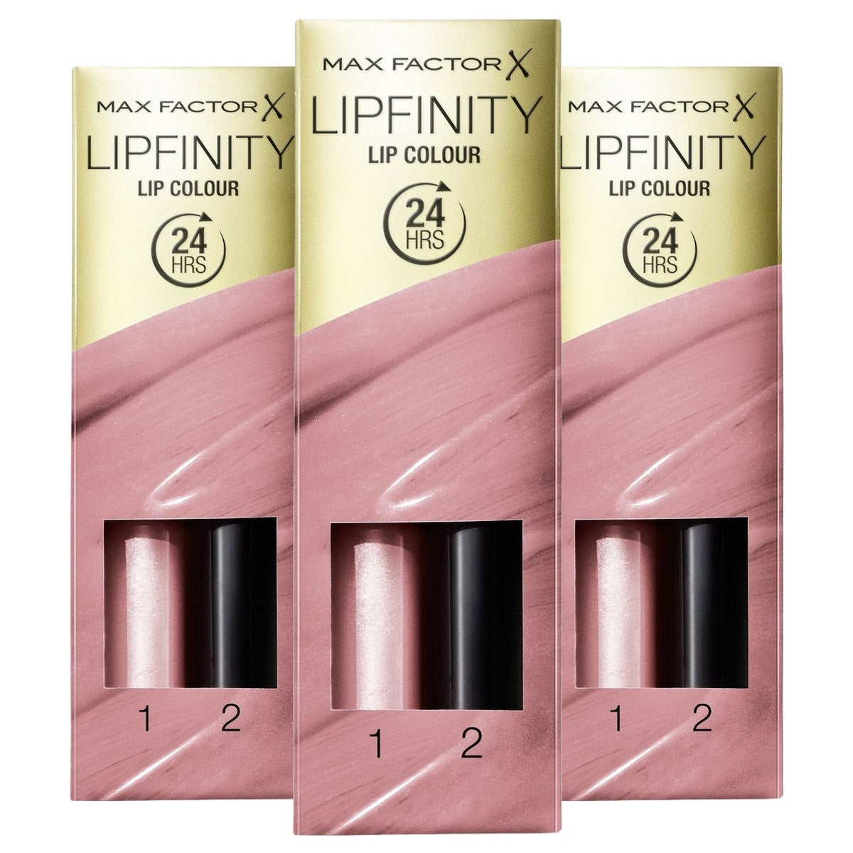 Max Factor Lipfinity Indulgent 190 2 x 2 ml - 3 stuks
