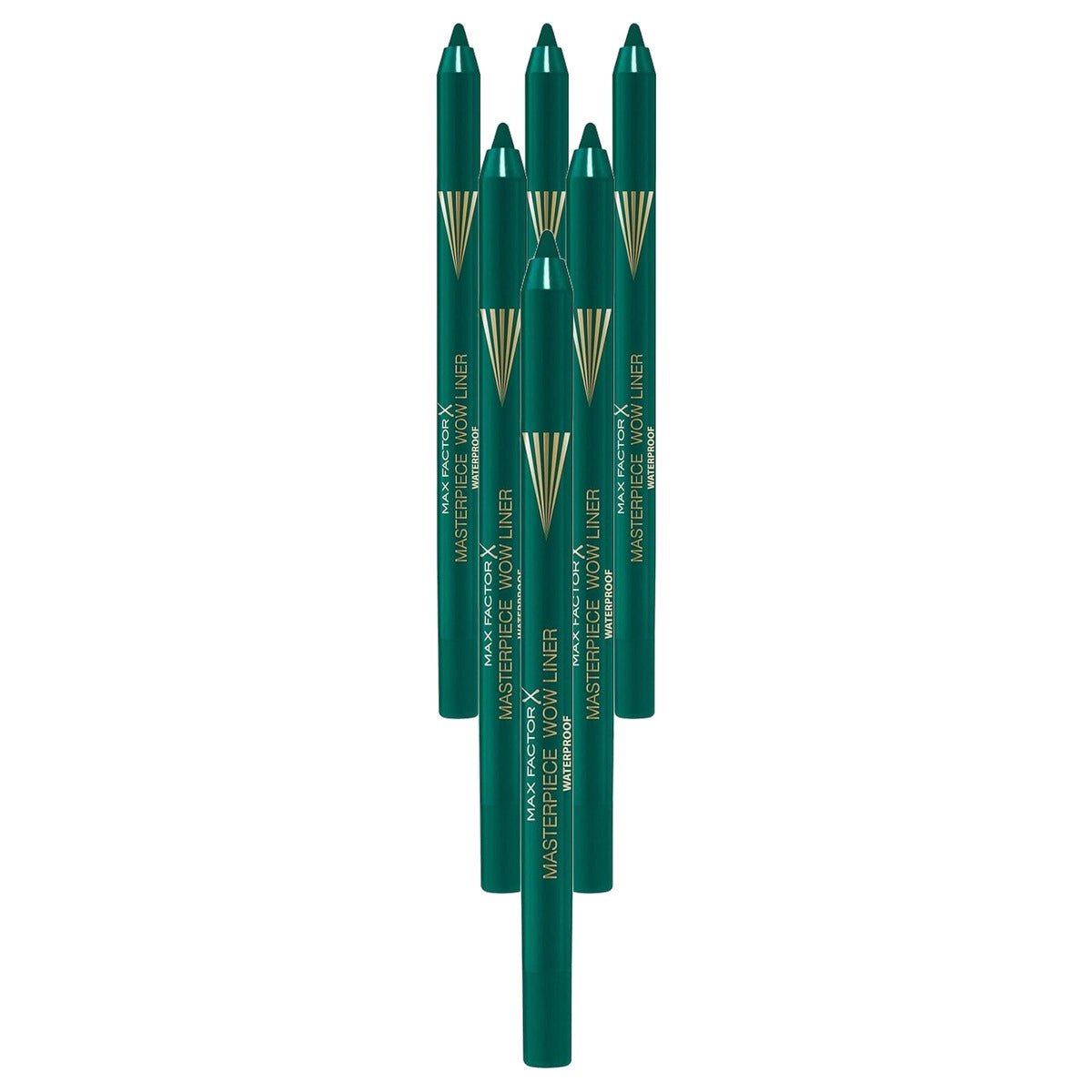 Max Factor Masterpiece Wow Liner 600 smaragdgroen - 6 stuks