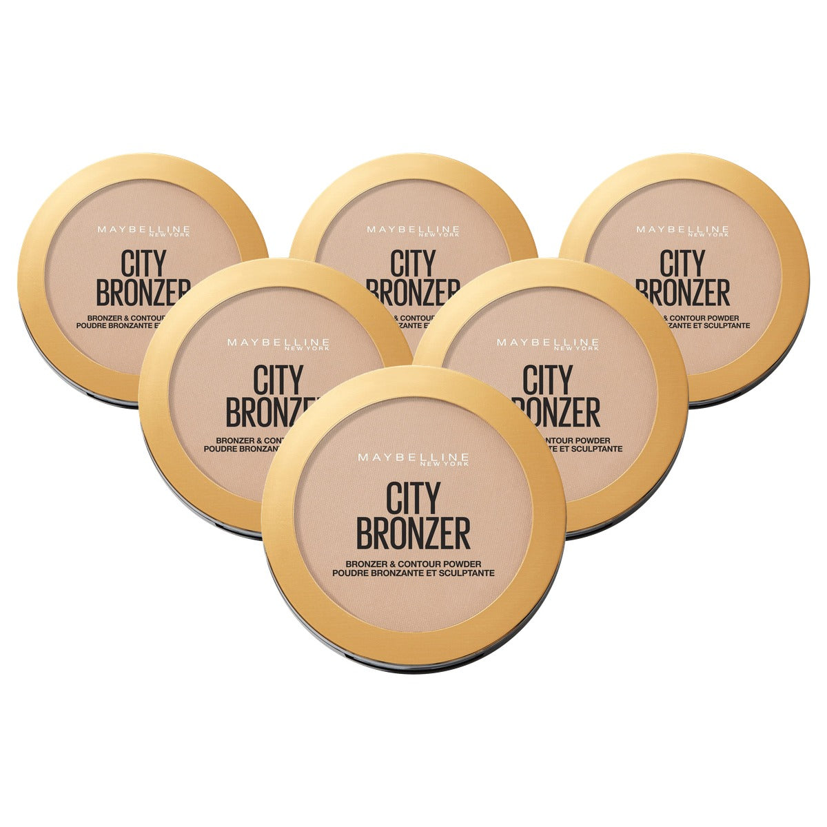 MAYBELLINE City Brons poeder - 6 stuks