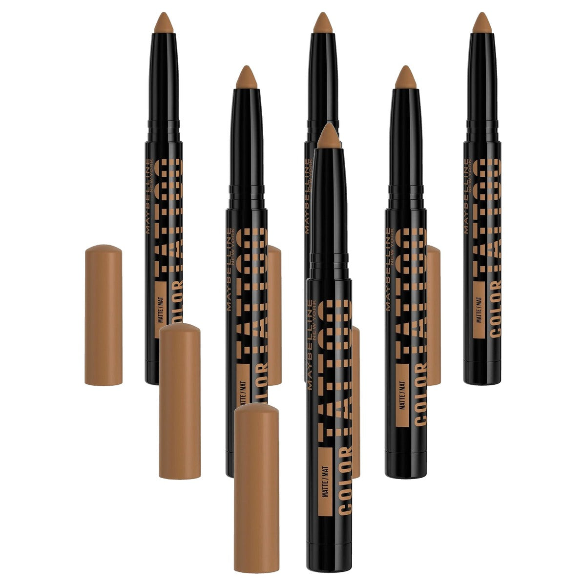MAYBELLINE Color Tattoo 24h Eye Stix 110 I Am Cozy - 6 stuks