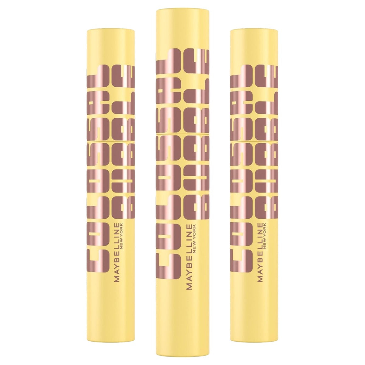 MAYBELLINE Colossal Bubble Mascara zeer zwart waterdicht - 3 stuks