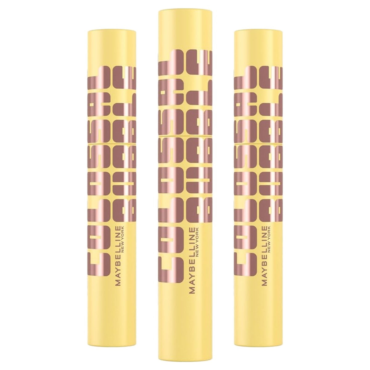 MAYBELLINE Colossal Bubble Mascara Zwart 10 ml - 3 stuks