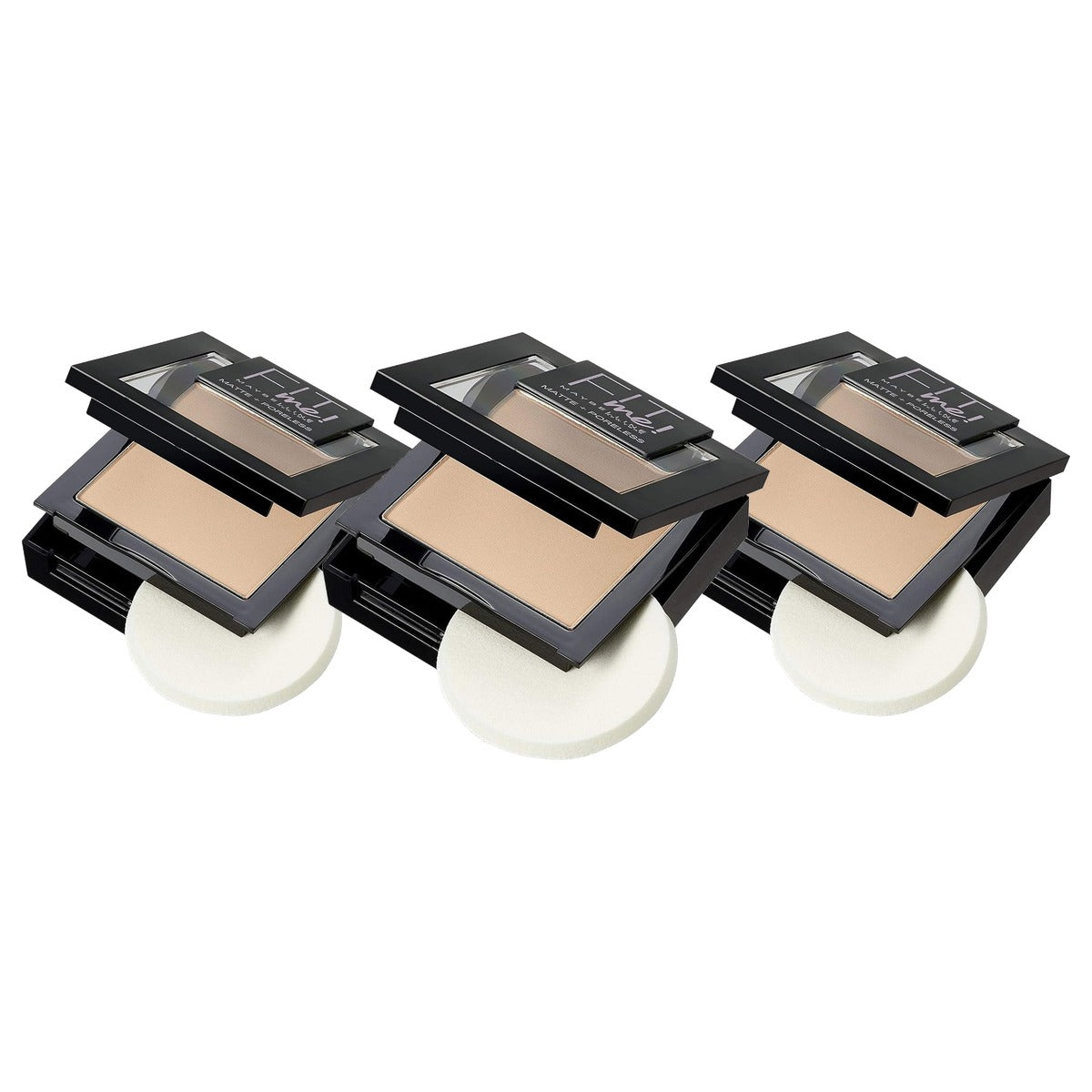 MAYBELLINE Fit Me Mate Y Afinaporos 130 Buff Beige 9 g - 3 stuks