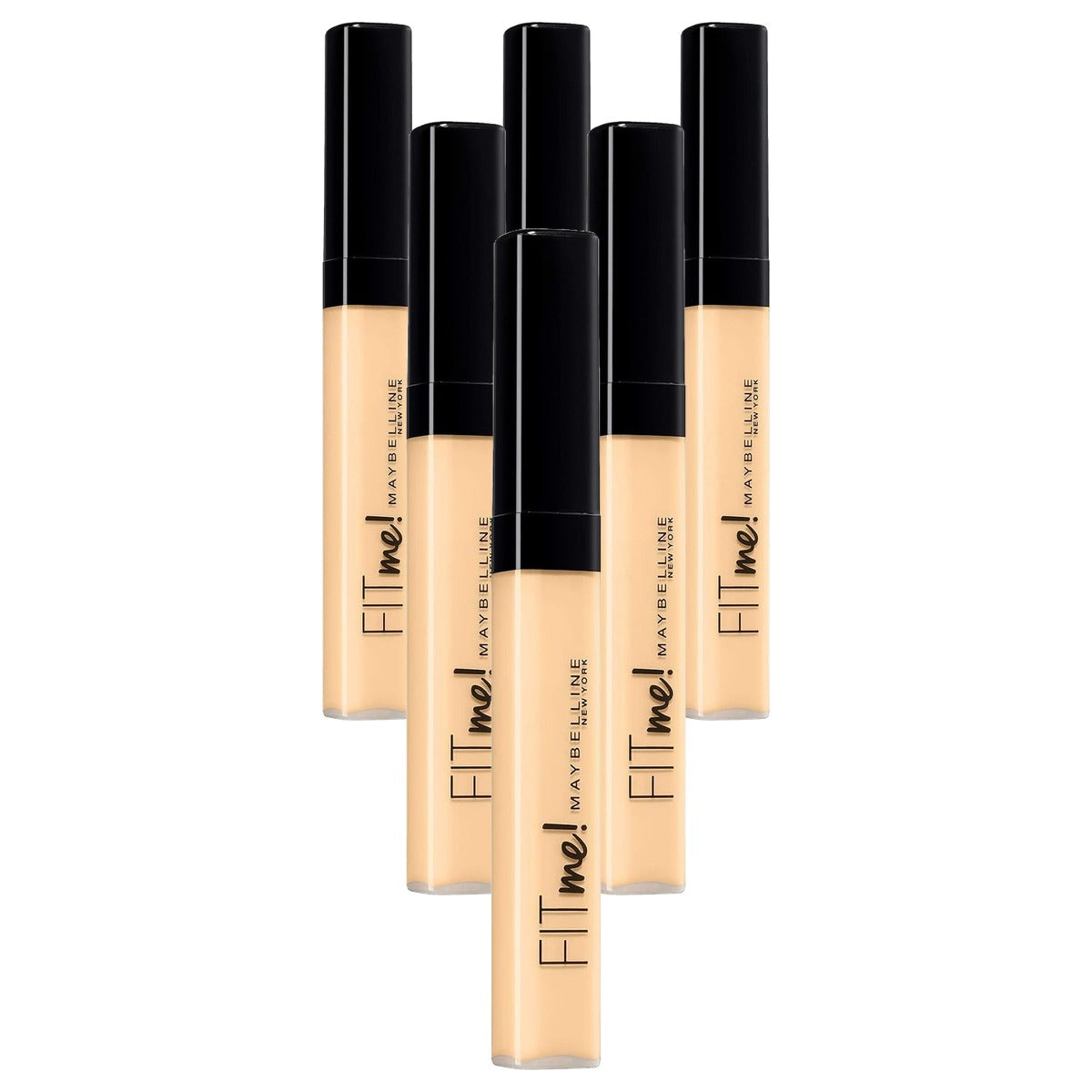 MAYBELLINE Fit Me! Concealer nr. 25 Medium 1 stuk 6,8 ml - 6 stuks