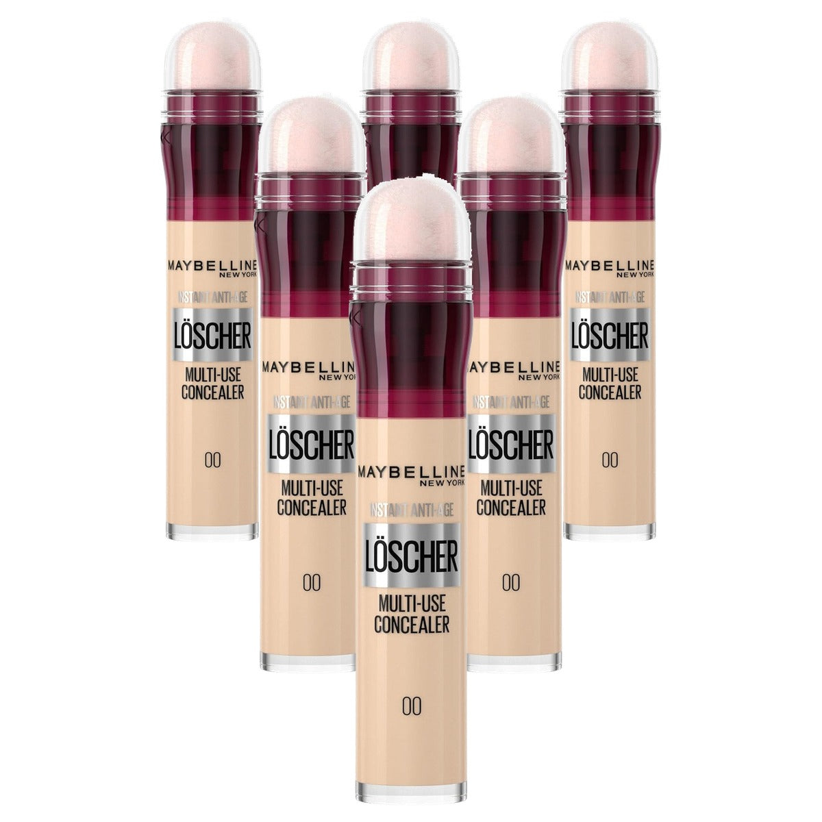 MAYBELLINE Instant Anti-Age Effect Concealer 00 Ivory 6,8 ml - 6 stuks