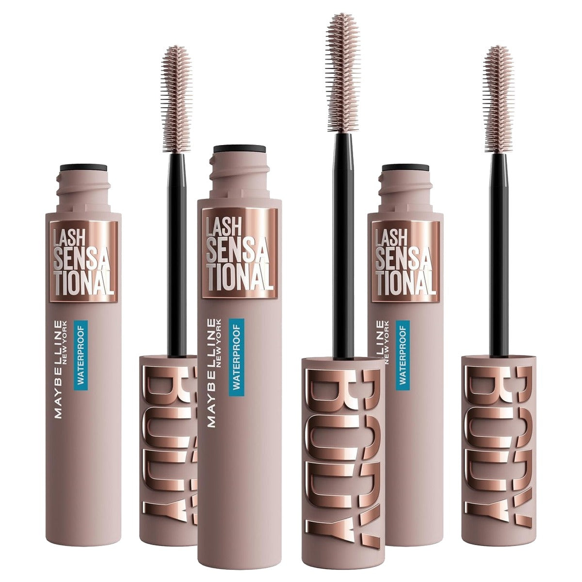 MAYBELLINE Lash Sensational Body Waterproof 9,75 ml - 3 stuks