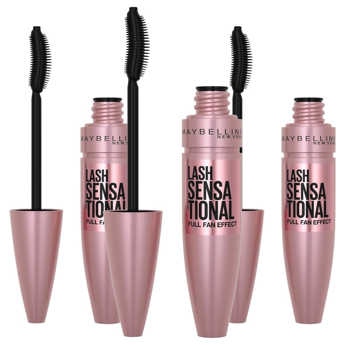 MAYBELLINE Lash Sensational Mascara Very Black 9,5 ml - 3 stuks