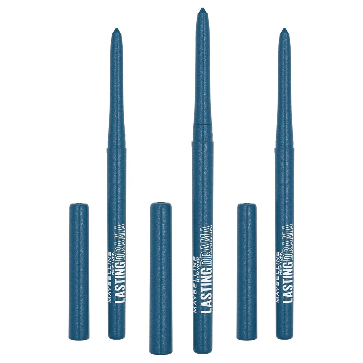 MAYBELLINE Lasting Drama Automatic Liner Blue Under the Sea - 3 stuks