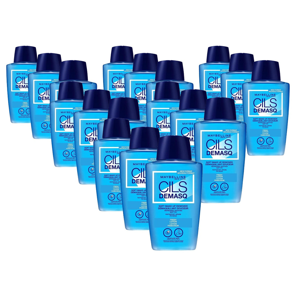 MAYBELLINE Oogmake-up remover 150 ml - 6 stuks
