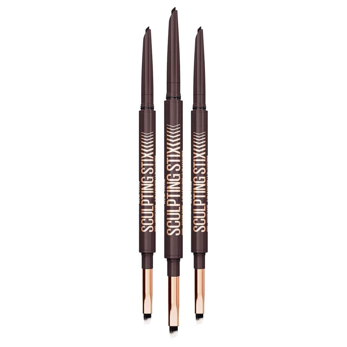 MAYBELLINE Sculpting Stix 2-in-1 Eyeliner 015 Smooth Espresso - 3 stuks