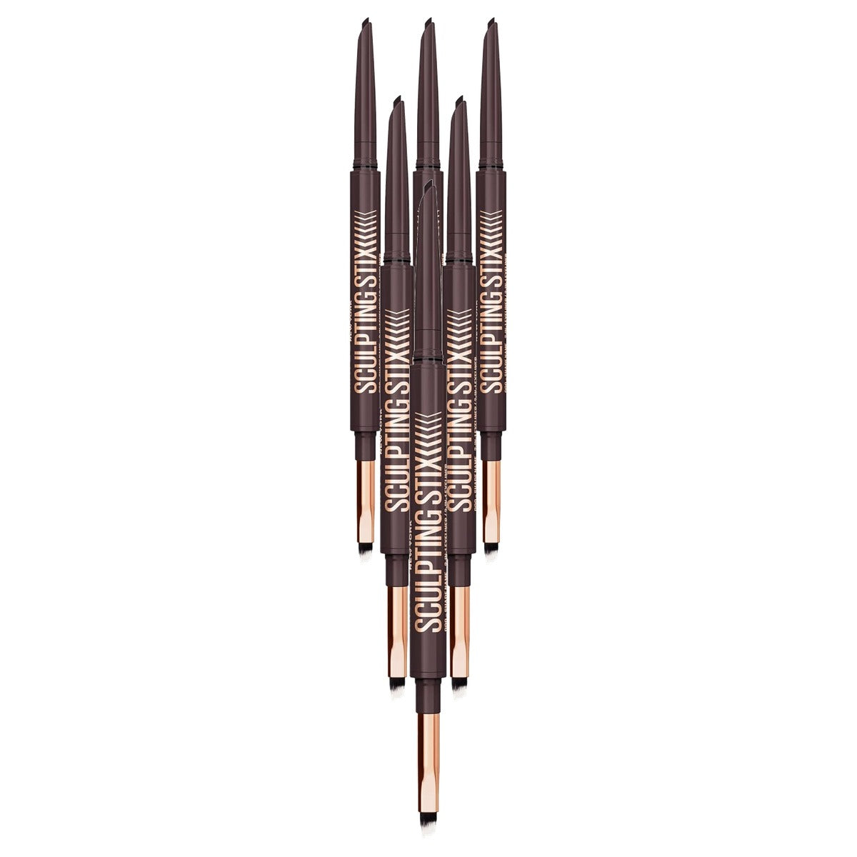 MAYBELLINE Sculpting Stix 2-in-1 Eyeliner 015 Smooth Espresso - 6 stuks