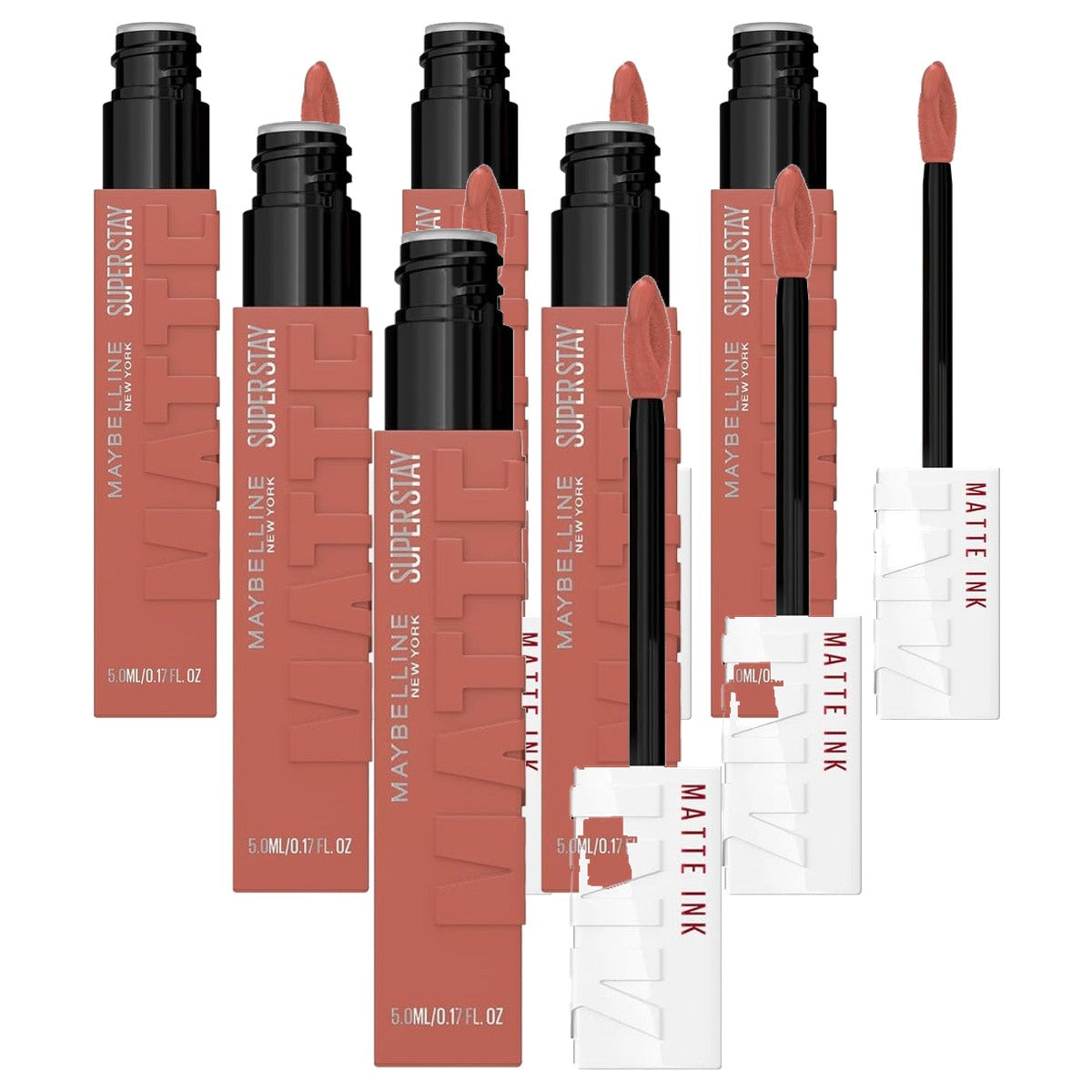 MAYBELLINE Super Stay Matte Ink Un-Nudes 65 Seductress 5 ml - 6 stuks