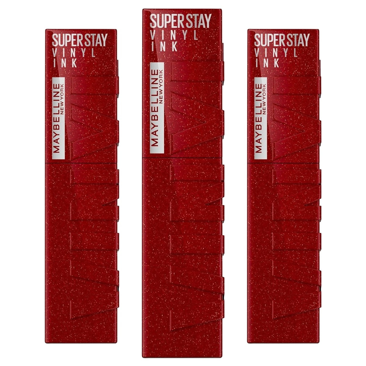 MAYBELLINE Super Stay Vinyl Ink 902 Fiery Garnet 4,2 ml - 3 stuks
