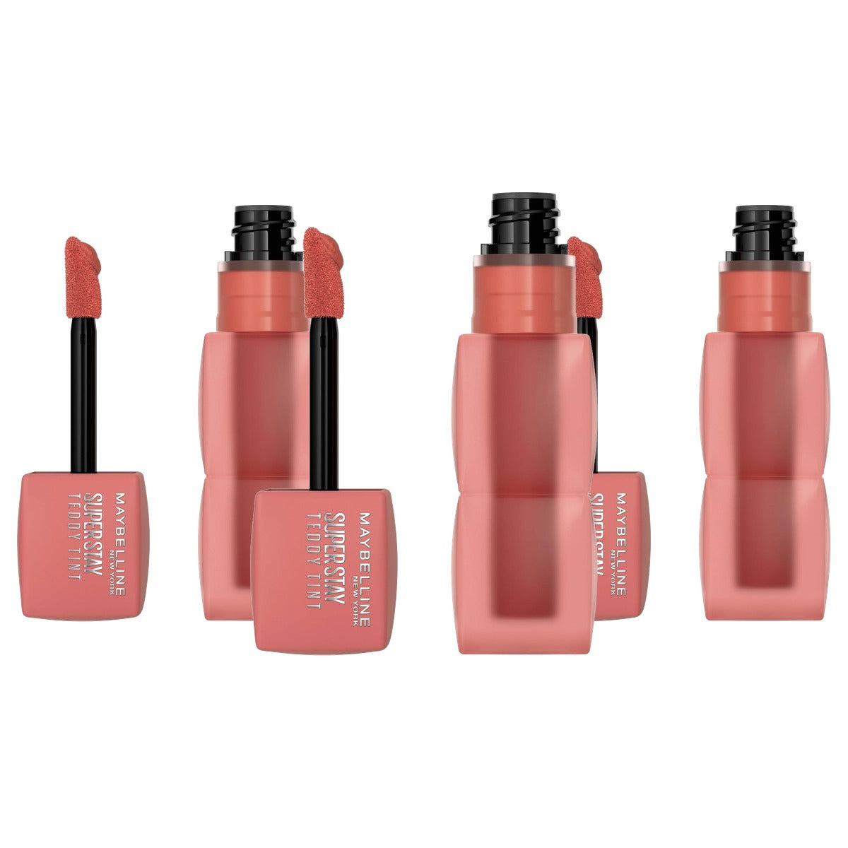 MAYBELLINE Superstay Teddy Tint Lippenstift 15 Skinnydip 5 ml - 3 stuks